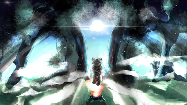 EXO's Key Visual Art by @l3o_ello