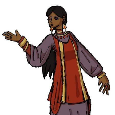 Nayari's Concept Art by Skelebytez